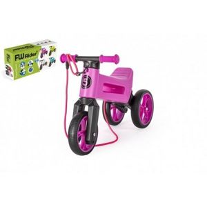 Teddies Odrážedlo Funny wheels Rider SuperSport 2v1, růžová