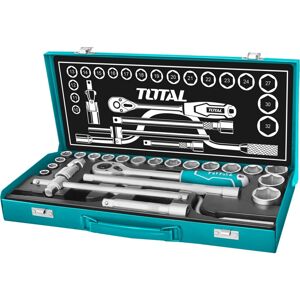 Total Tools Sada nástrčných hlavic, 24 ks