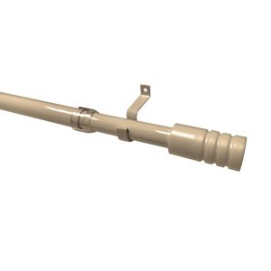 Gardinia Vitrážní tyčka Modern béžová 19 mm, 85 - 135 cm