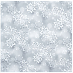 Vánoční ubrus Hvězdy stříbrná, 35 x 35 cm