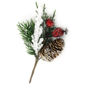 Vánoční větvička Elda, 16 cm