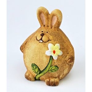 Velikonoční keramický zajíček Bobby, 11,5 cm