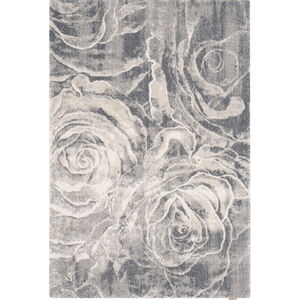 Šedý vlněný koberec 133x190 cm Ros – Agnella